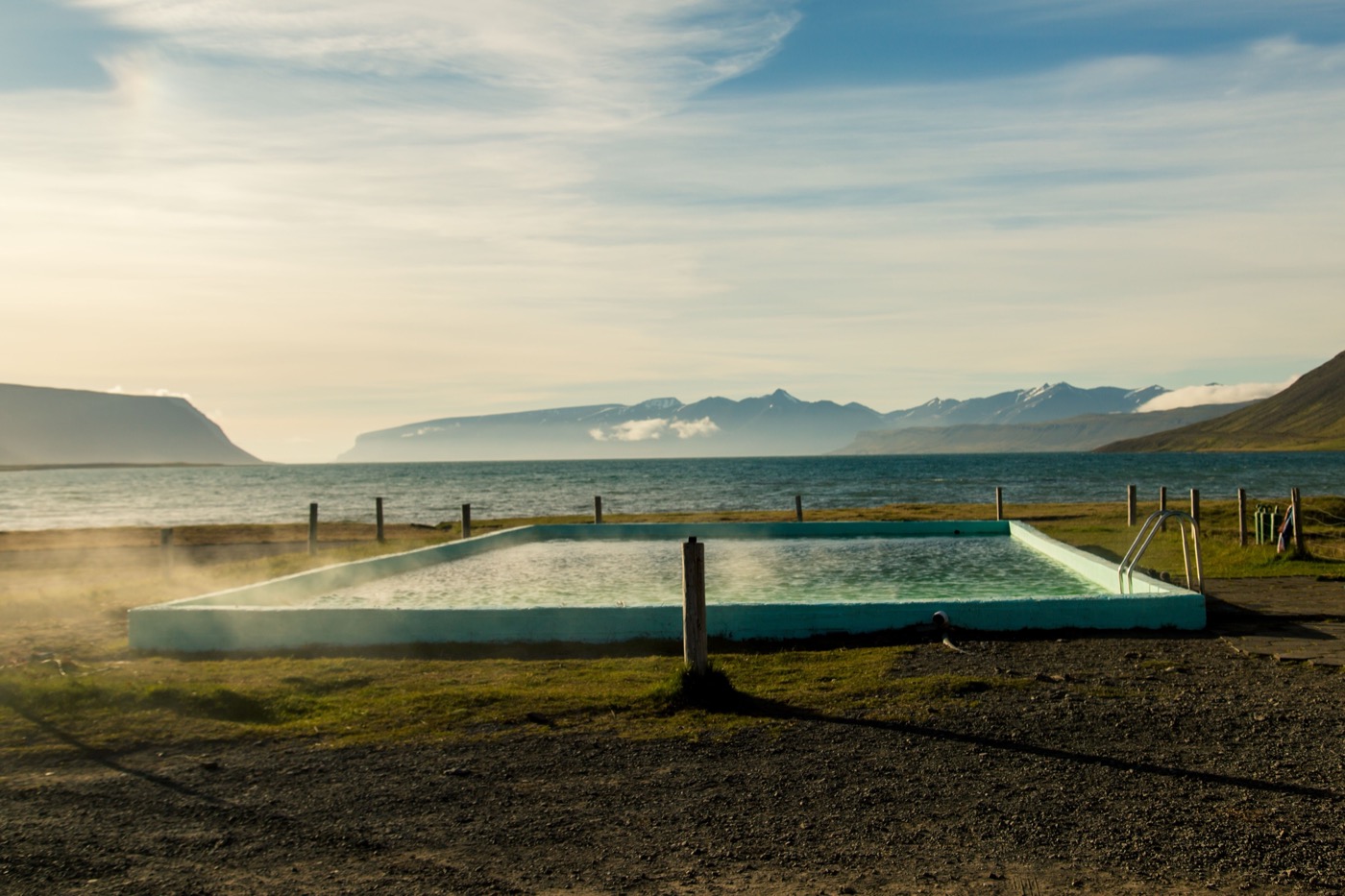 Troll Peninsula North Iceland Grettislaug hot spring
